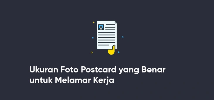 Ukuran Foto Postcard