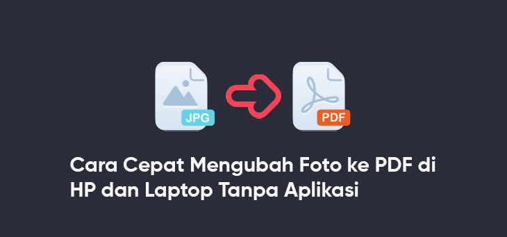 Mengubah Foto ke PDF