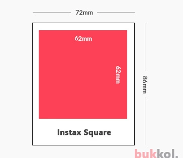 Ukuran Foto Polaroid Instax Square